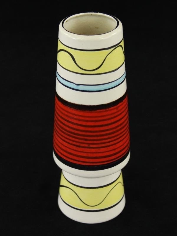 Vase Scheurich vintage des années 70 Decor 529 West-Germany, 26 cm, Utilisé, Envoi, Pierre/céramique