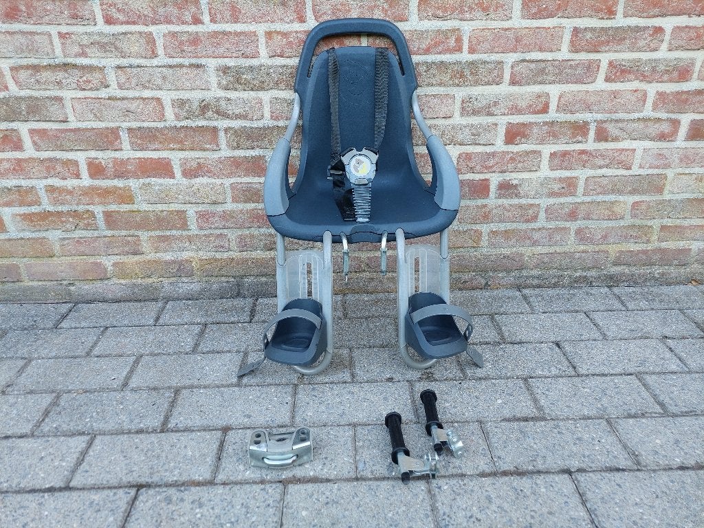 Fietsstoeltje, Fietsen en Brommers, Fietsaccessoires | Fietsstoeltjes, Ophalen, Gebruikt, Voorzitje, Qibbel