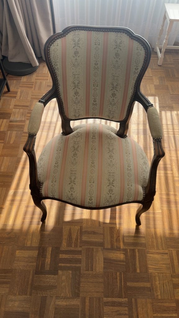 Fauteuil cabriolet de style Louis XV, Antiquités & Art, Enlèvement