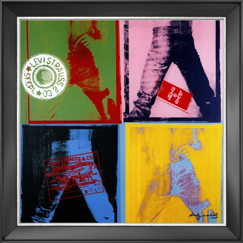 Affiche Andy Warhol Levi Strauss, Ophalen of Verzenden