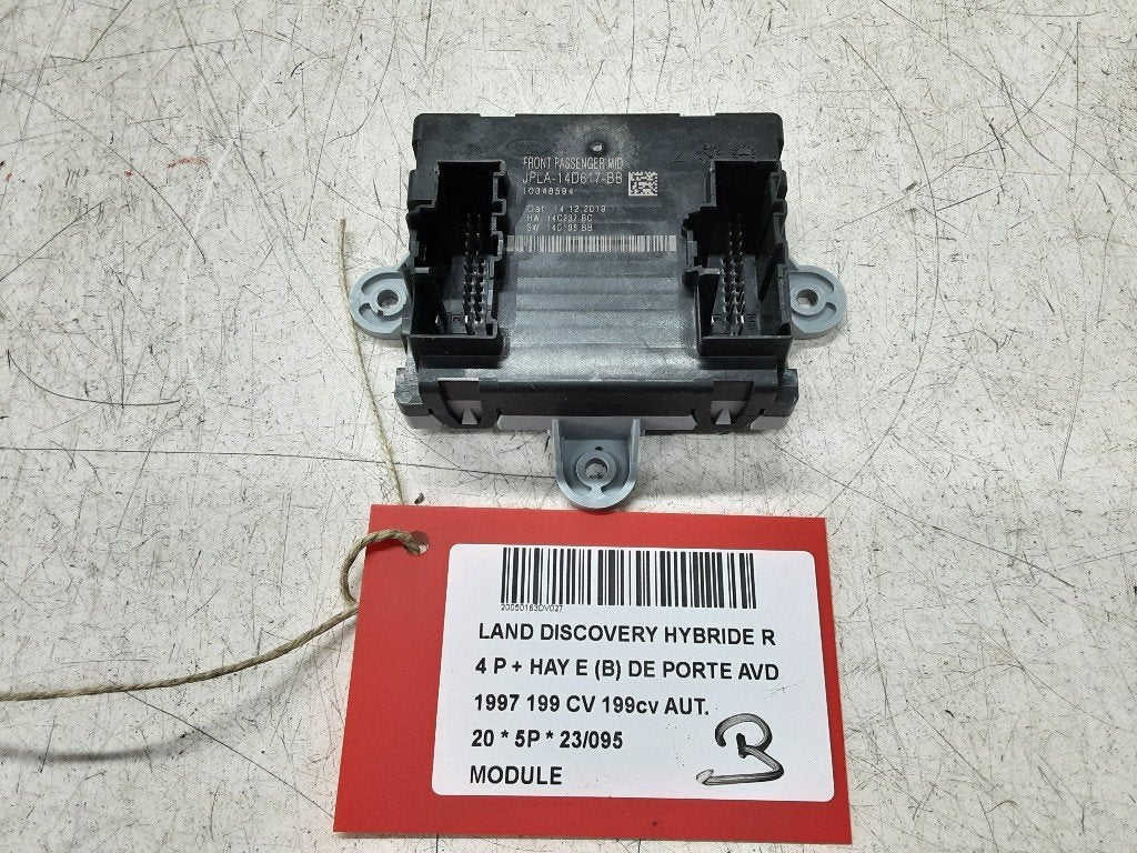 UNITE ELECTRONIQUE Discovery Sport (LC) (JPLA-14D617-BB), Land Rover, Mevr. I. Hauben, Utilisé, Rue de l'Espoir 34 34
4030  GRIVEGNÉE, BE