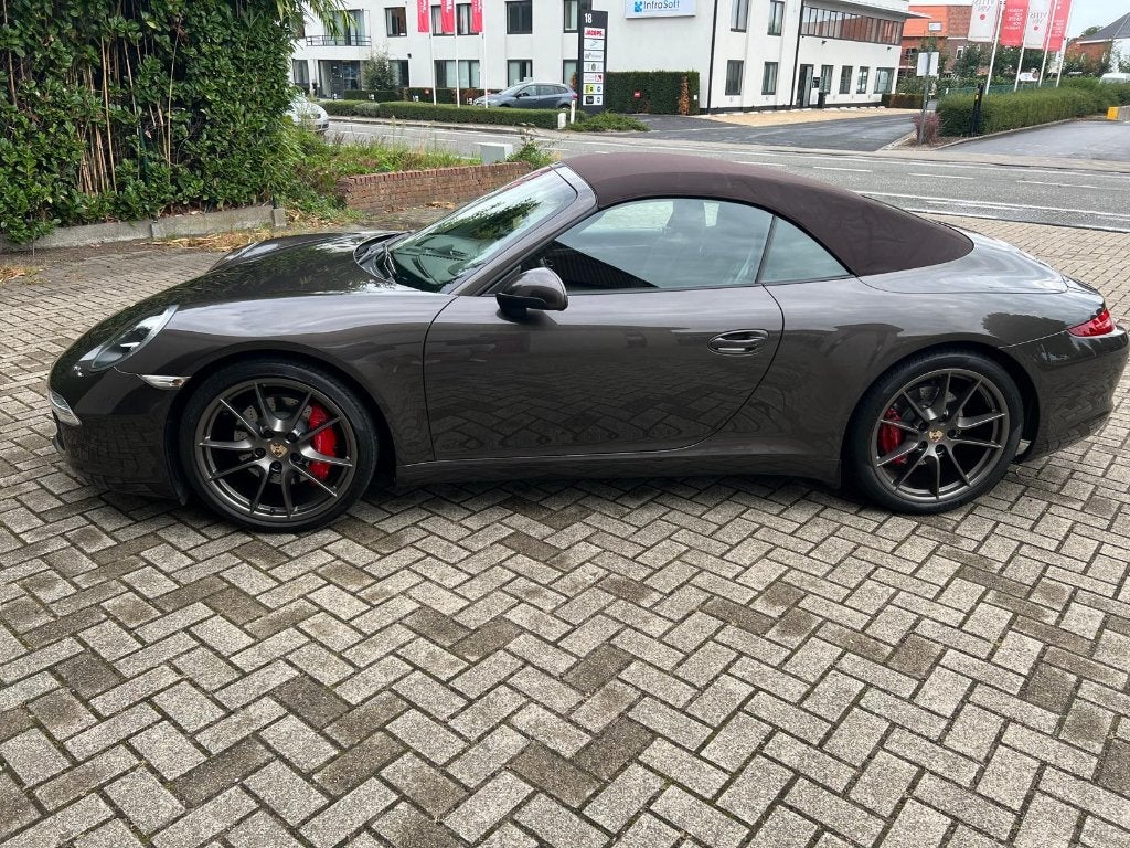 Set 4 Originele Porsche velgen platinum zilver mat + banden, Auto-onderdelen, Banden en Velgen, Ophalen, Gebruikt, 295 mm, Winterbanden
