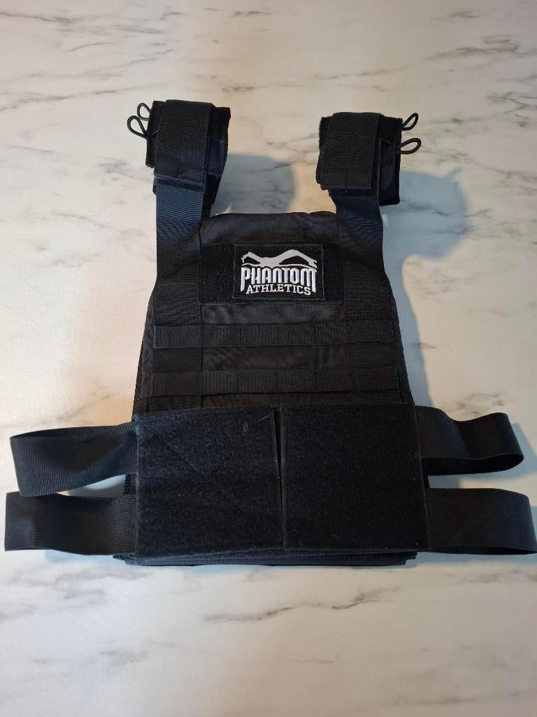 Phantom trainingsvest + 2 platen 6kg (13lbs), Sport en Fitness, Ophalen of Verzenden, Zo goed als nieuw