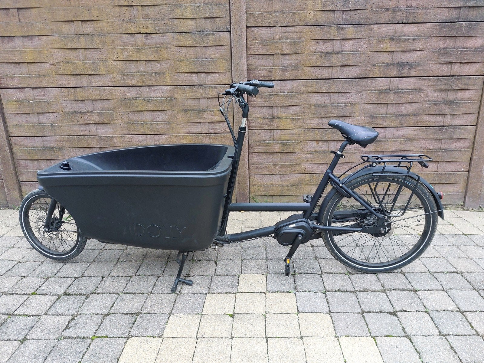 Elektrische bakfiets Dolly Family e-drive, Ophalen