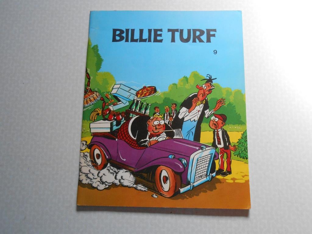 Billie turf 9 1972 1 ste druk., Boeken, Stripverhalen, Eén stripboek, Ophalen of Verzenden, Zo goed als nieuw, Frank Richards
