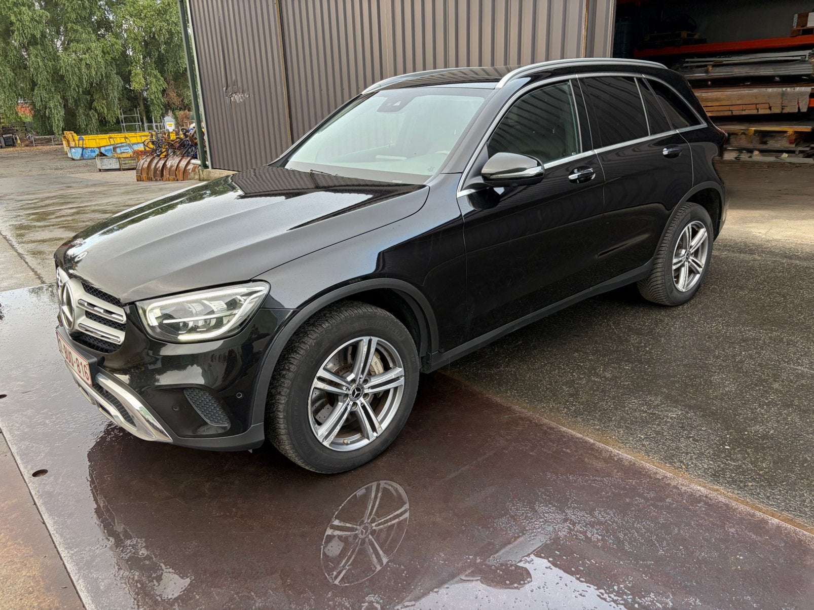 Mercedes glc 300de 4 matic hybride diesel de 2022, Cuir, Achat, 143 kW, Euro 6