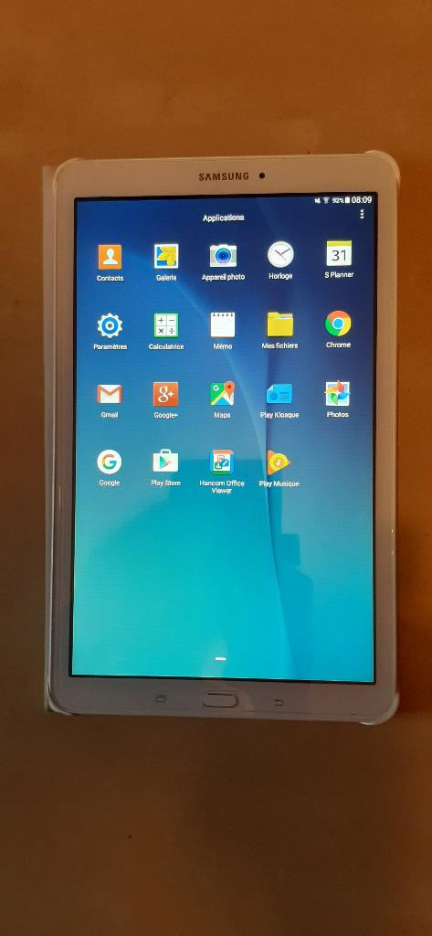 Samsung Galaxy Tab E SM-T560, Comme neuf, Enlèvement, Samsung Galaxy Tab, Wi-Fi
