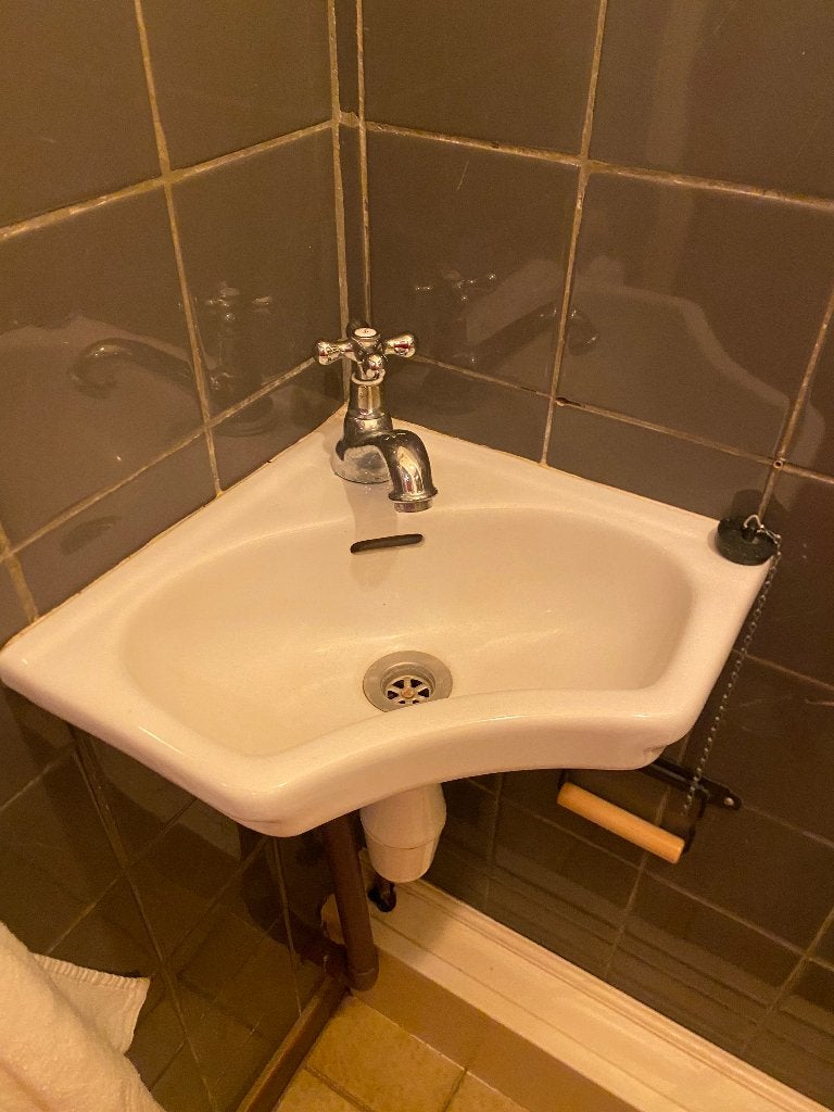 Lavabo, Doe-het-zelf en Bouw, Sanitair, Ophalen, Gebruikt, Wastafel