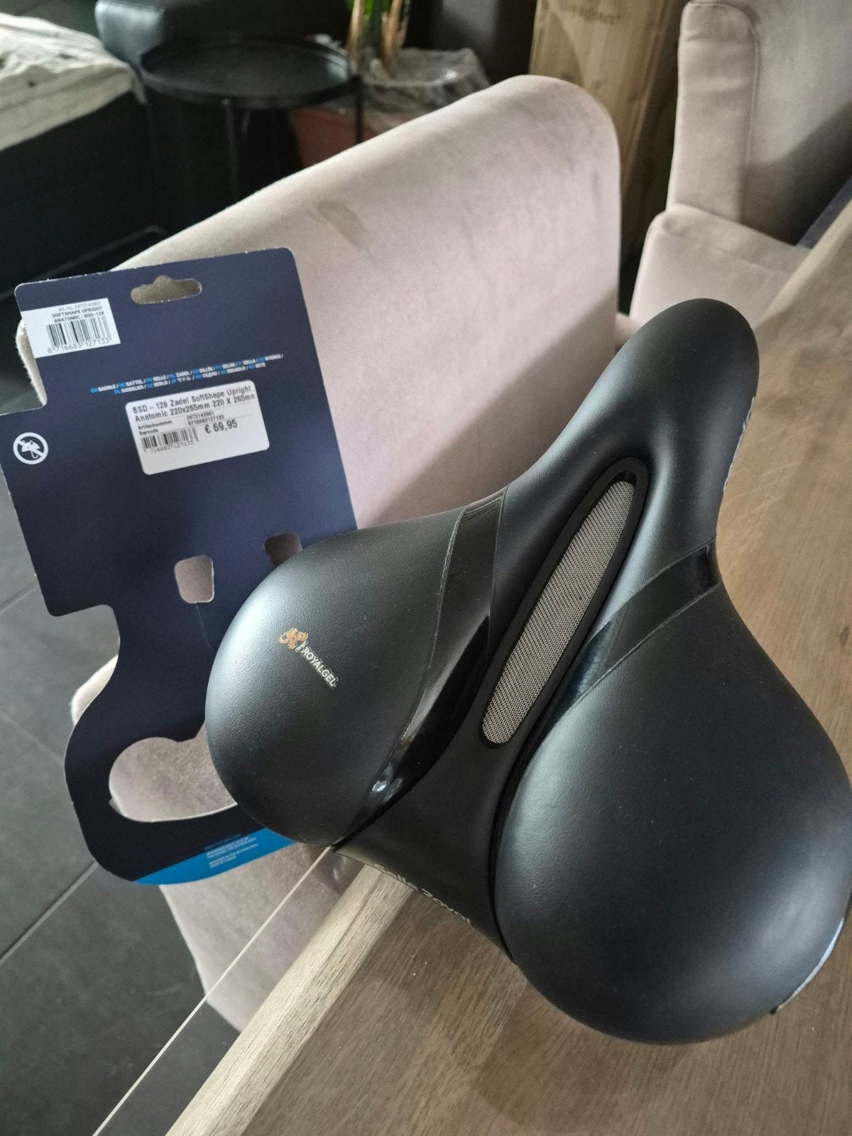 fiets Zadel, Leer, Bsd, Nieuw, Zadel