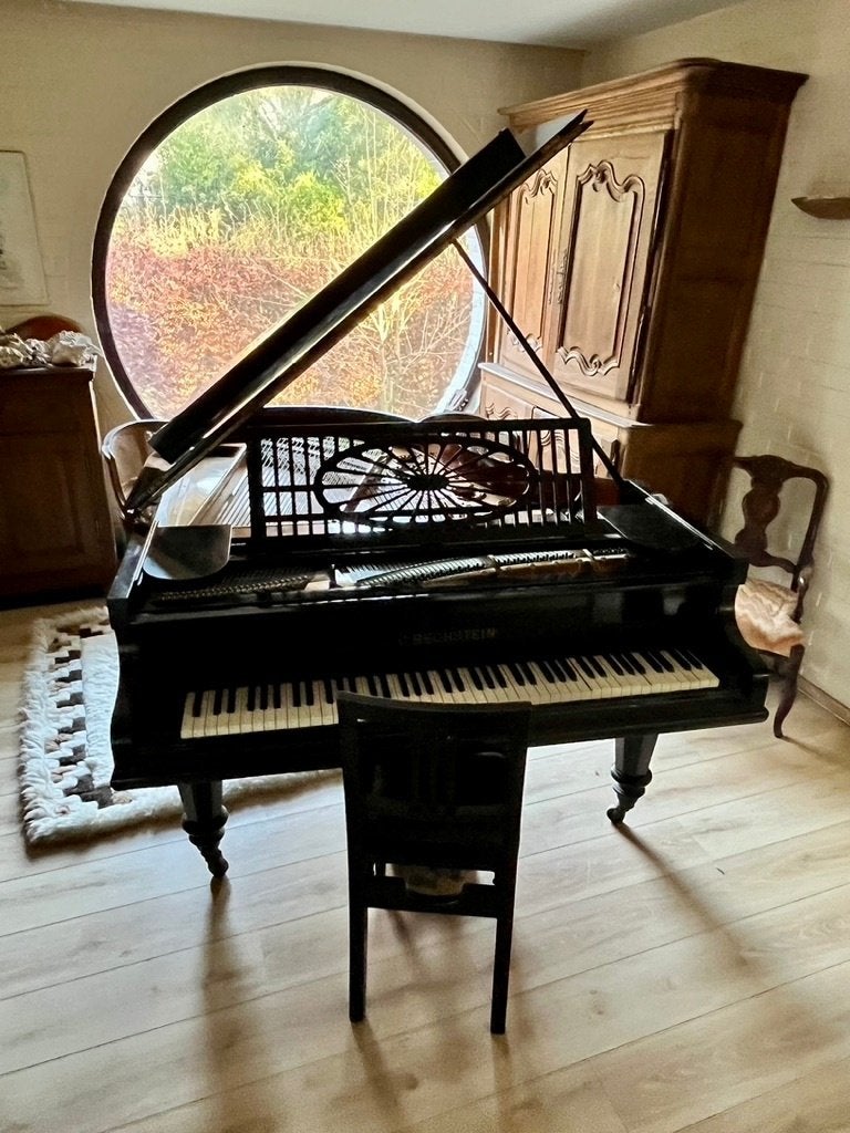Quart queue C. Bechstein Modèle A, Musique & Instruments, Enlèvement, Utilisé, Noir, Piano