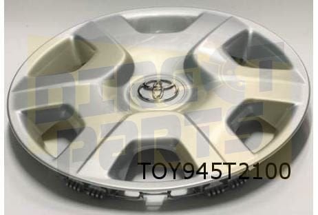Toyota Yaris (P1) Wieldop 14'' (silver)  Origineel! 426020D0, -, Verzenden, -, Nieuw