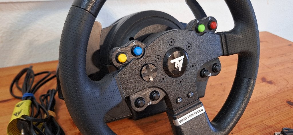 Thrustmaster TMX Pro Force Feedback en TH8A Shifter, Enlèvement, Utilisé, Trustmaster
