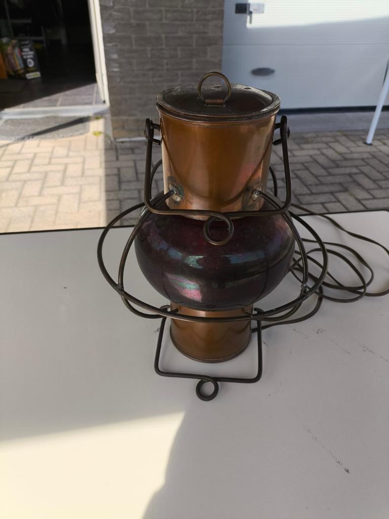Lampe bateau originale, Antiquités & Art, Enlèvement