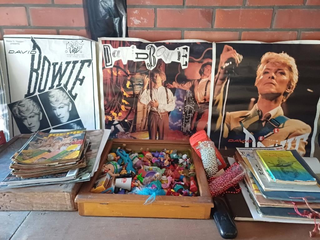 Posters david bowie, Verzamelen, Ophalen, Gebruikt