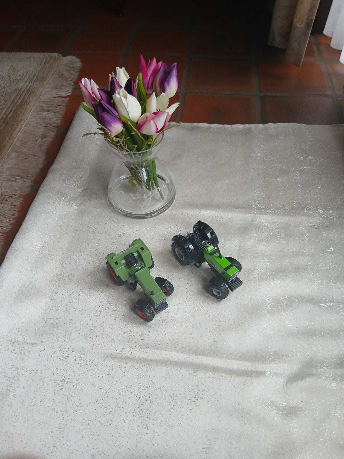 2 miniatuur tractoren Fendt & Deutz-Fahr – goede staat, Ophalen of Verzenden