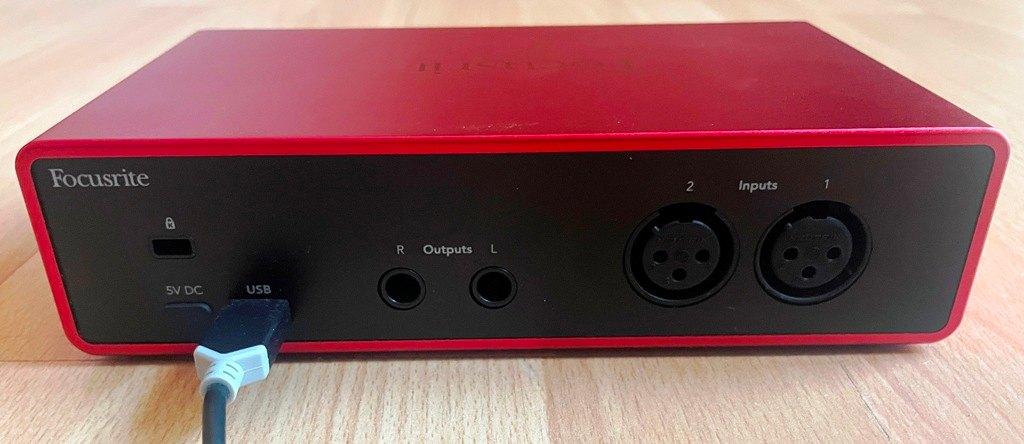 Focusrite Scarlett 2i2 MK4, TV, Hi-fi & Vidéo, Appareils professionnels, Enlèvement, Comme neuf, Audio