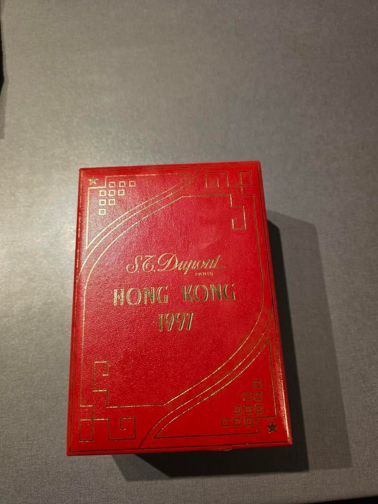 St Dupont Hong Kong 1997, Ophalen of Verzenden, Aansteker