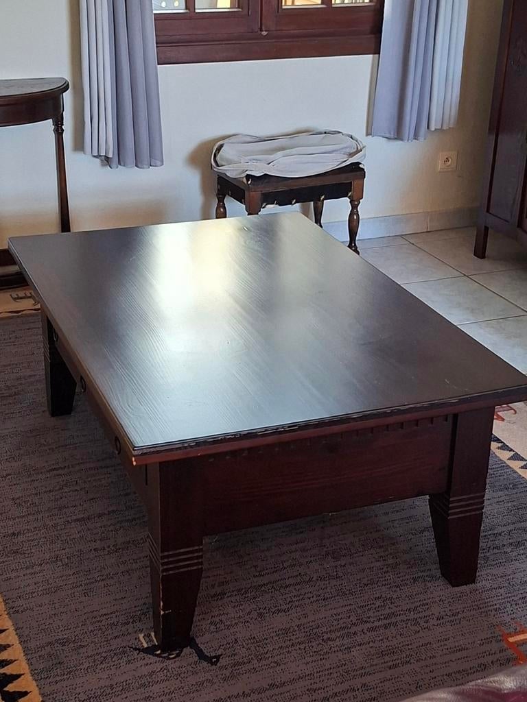 Antiek salontafel, Ophalen