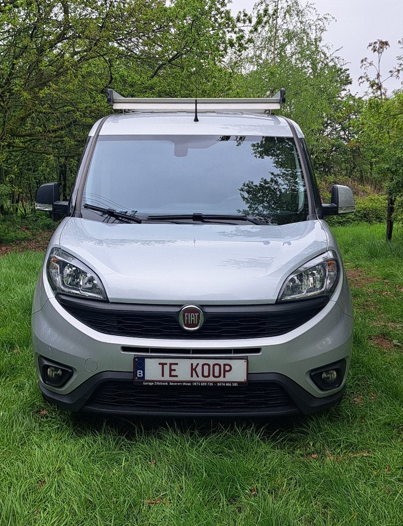 Fiat Doblo: 94.000km +airco + jaar garantie +groot nazicht!, Voorwielaandrijving, Stof, Bedrijf, 3 cilinders