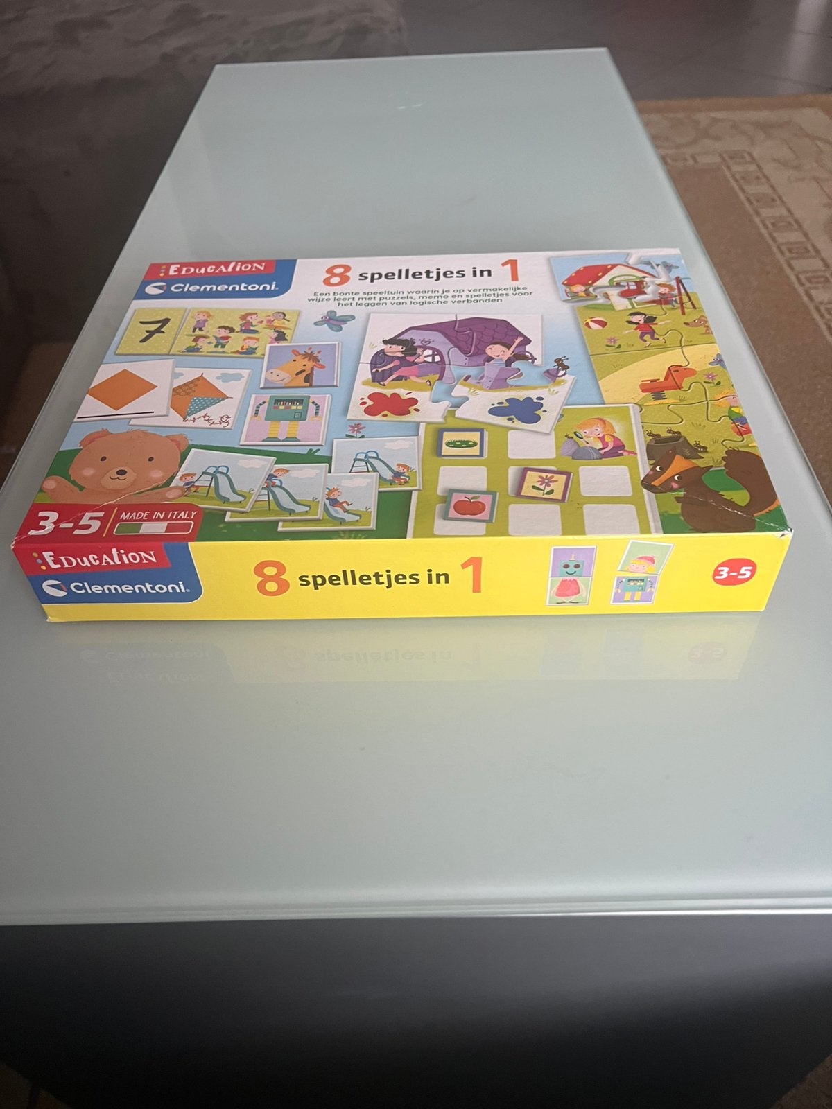 Te loop spelletjes, Ophalen, Zo goed als nieuw