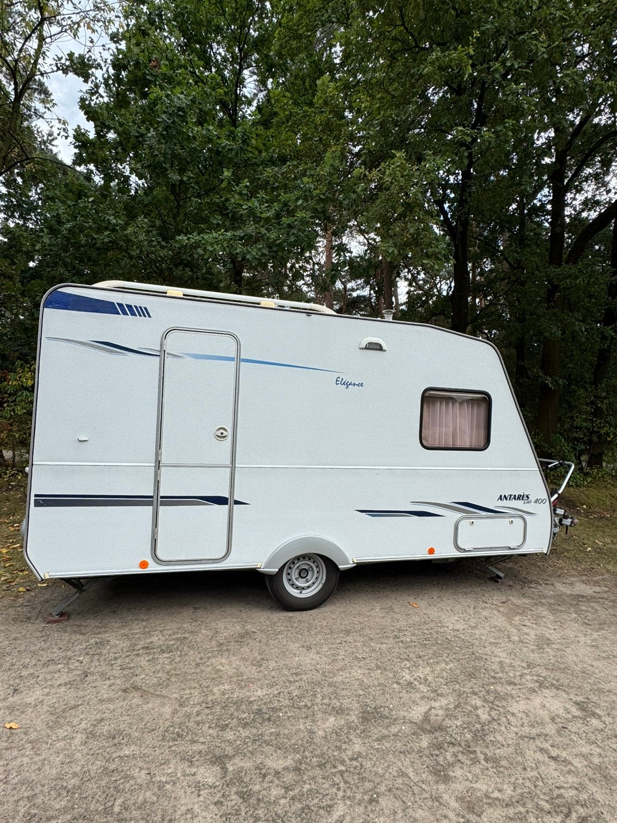 Caravelair antarès luxe 400 Elégance, Caravans en Kamperen, Caravans, Particulier, Fietsenrek, Caravelair
