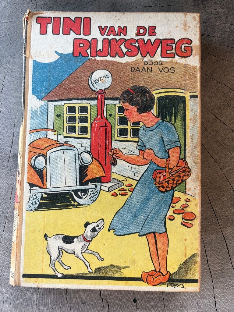 Tini van de Rijksweg – Daan Vos – jeugdboek 1935, Ophalen of Verzenden
