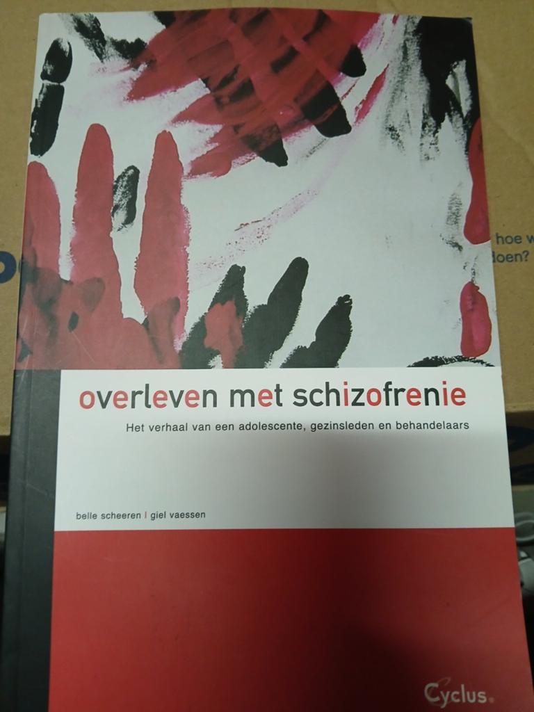 Overleven met schizofrenie, Ophalen, België, Andere, Zo goed als nieuw