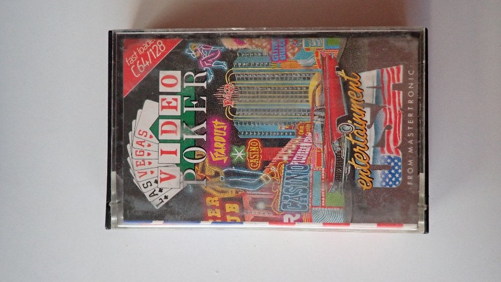 Commodore 64 - cassette video poker, Enlèvement ou Envoi, Comme neuf