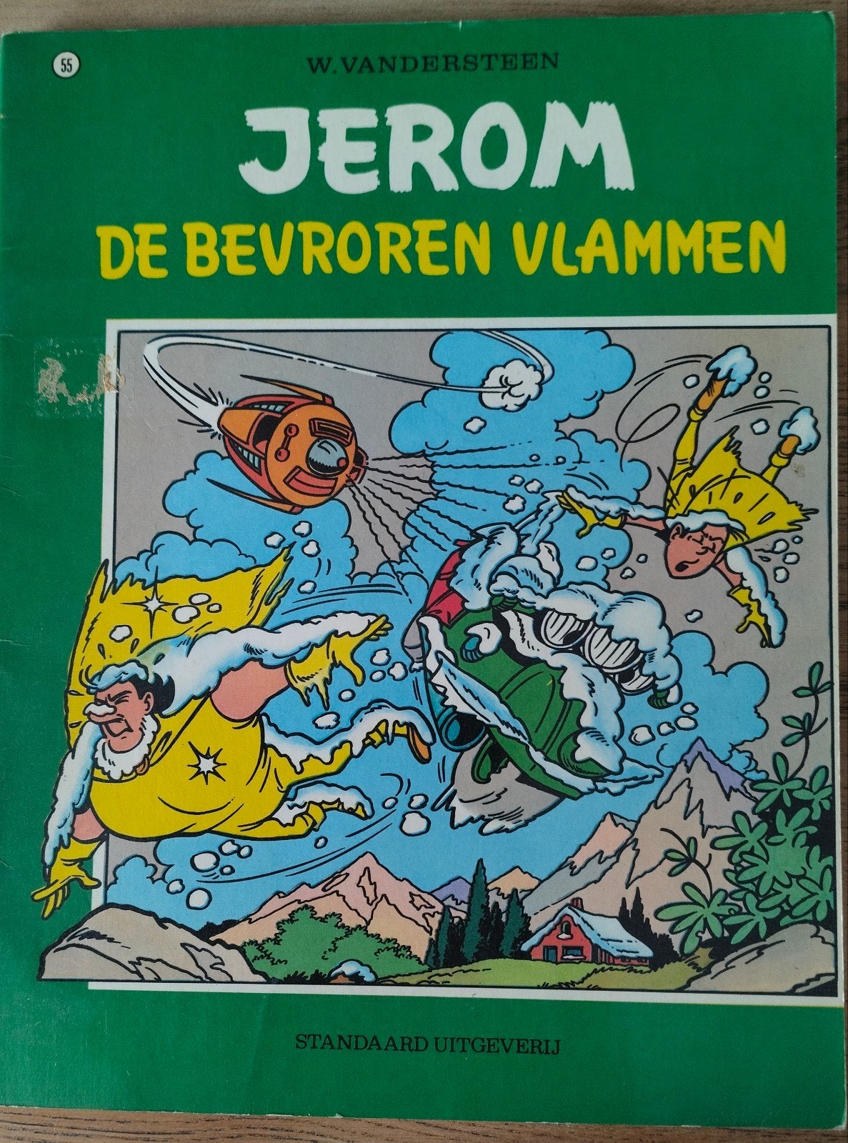 Jerom - 55 - De Bevroren Vlammen, Enlèvement
