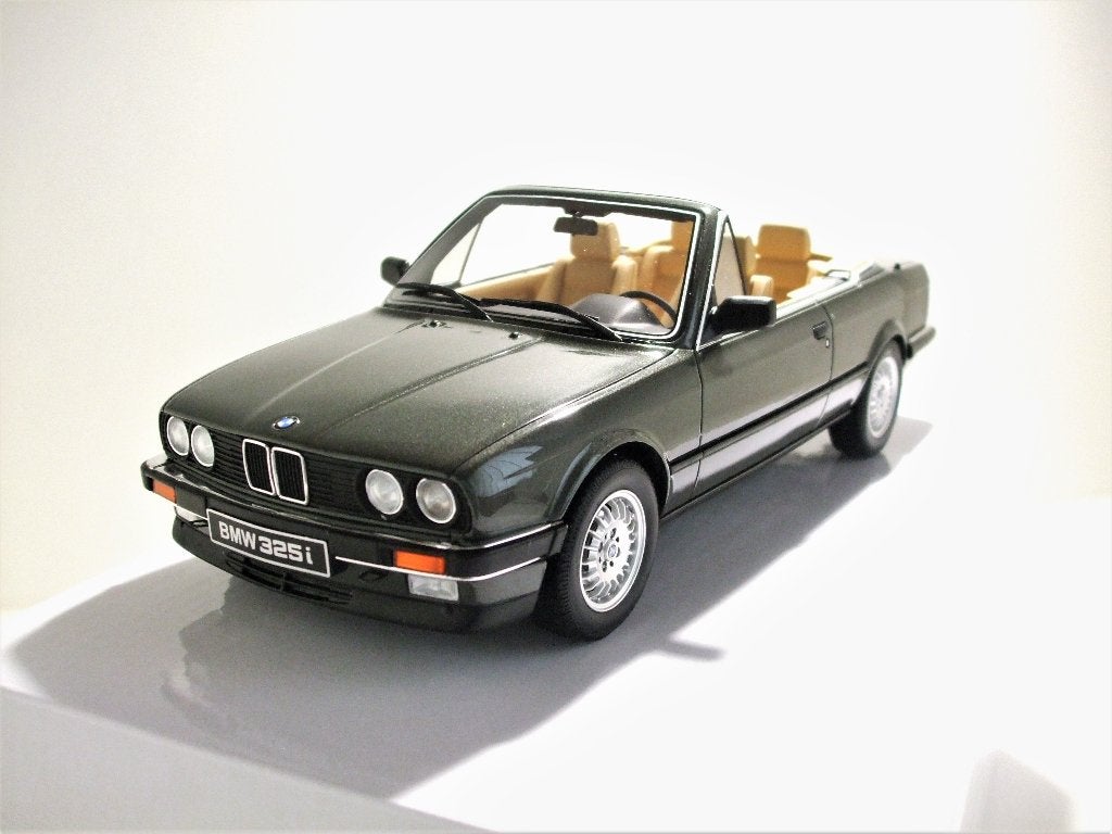 BMW 325i E30 Cabrio Green Otto Mobile NIEUW 1/18, Ophalen of Verzenden, Nieuw, Auto, OttOMobile