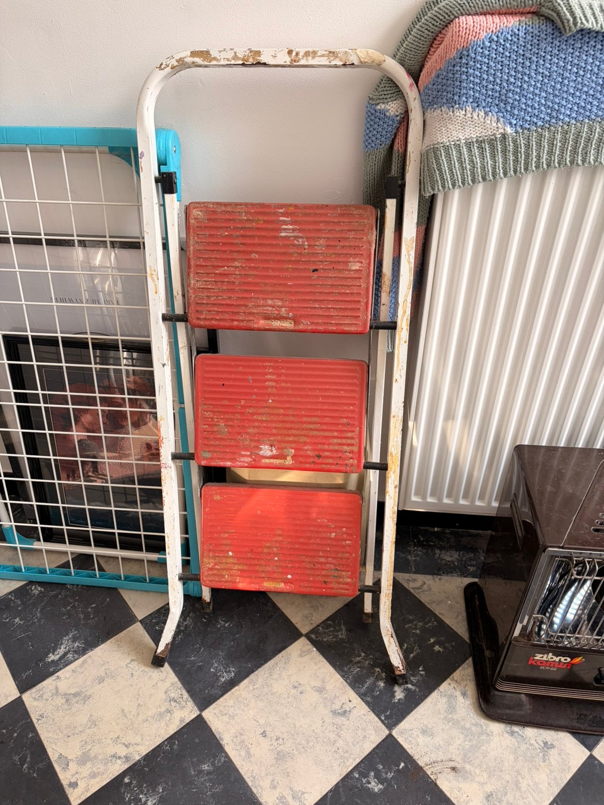 Escabelle, Doe-het-zelf en Bouw, Transportwagens, Ophalen, Zo goed als nieuw