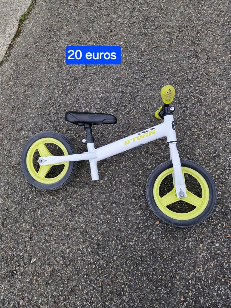 Loopfiets, Ophalen