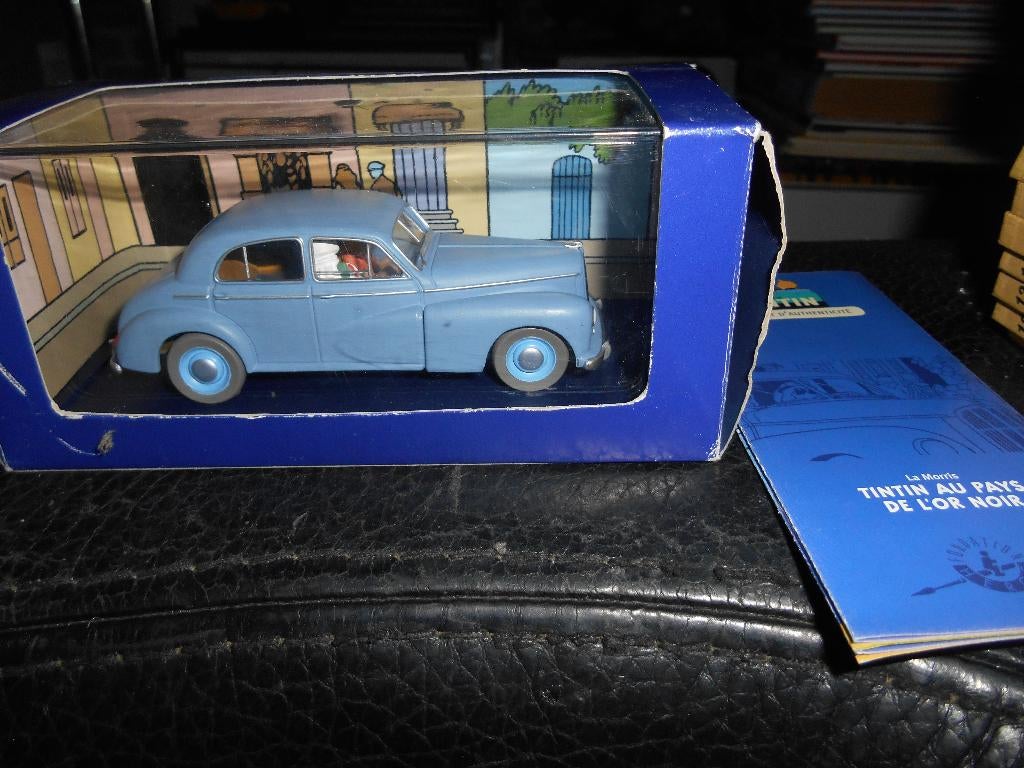 Voiture Tintin 60 avec certificat, Enlèvement ou Envoi, Tintin