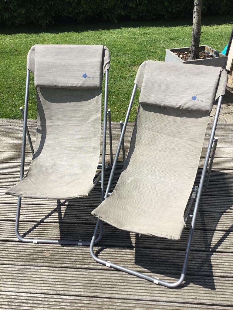 Lafuma zetels, Tuin en Terras, Ophalen