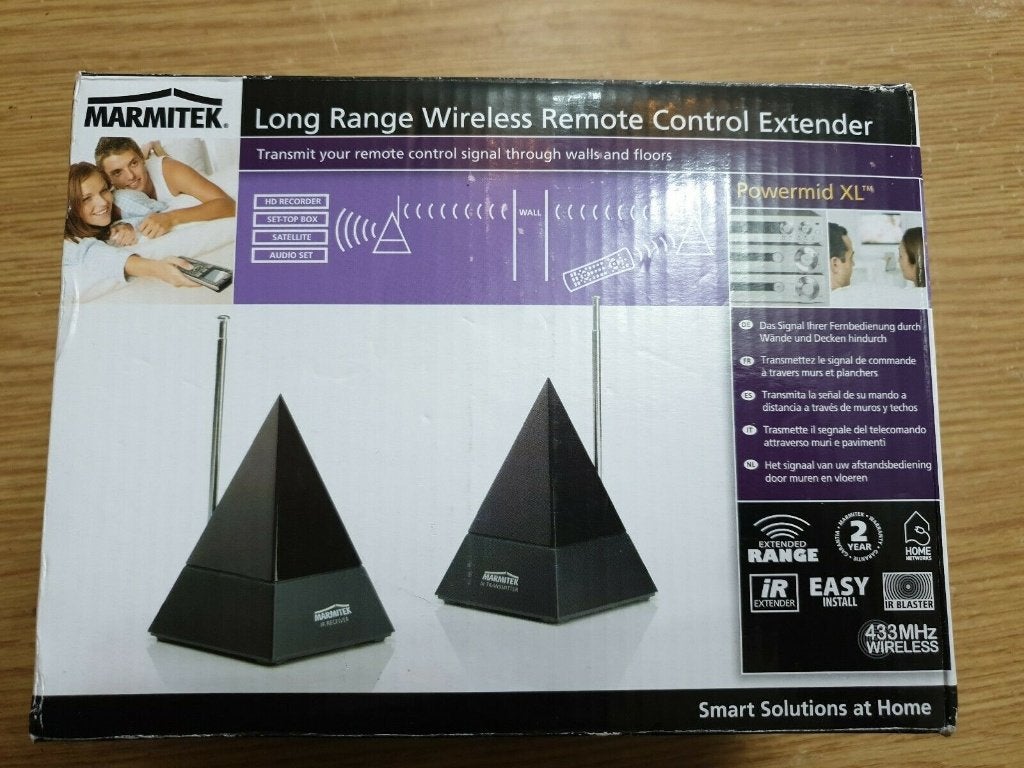Powermid XL Infrarood verlenger - draadloos nieuw., Audio, Tv en Foto, Afstandsbedieningen, Ophalen, Nieuw, Tv