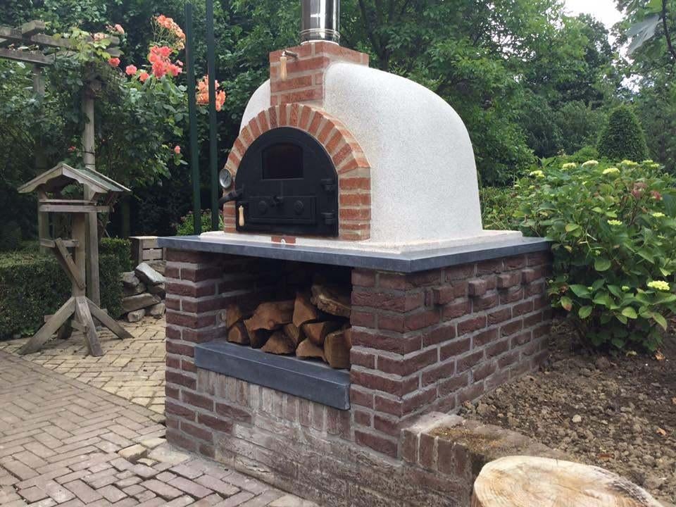 Hout-oven traditional brick 100/70cm Nieuwe pizzaoven, Tuin en Terras, Ophalen, Nieuw