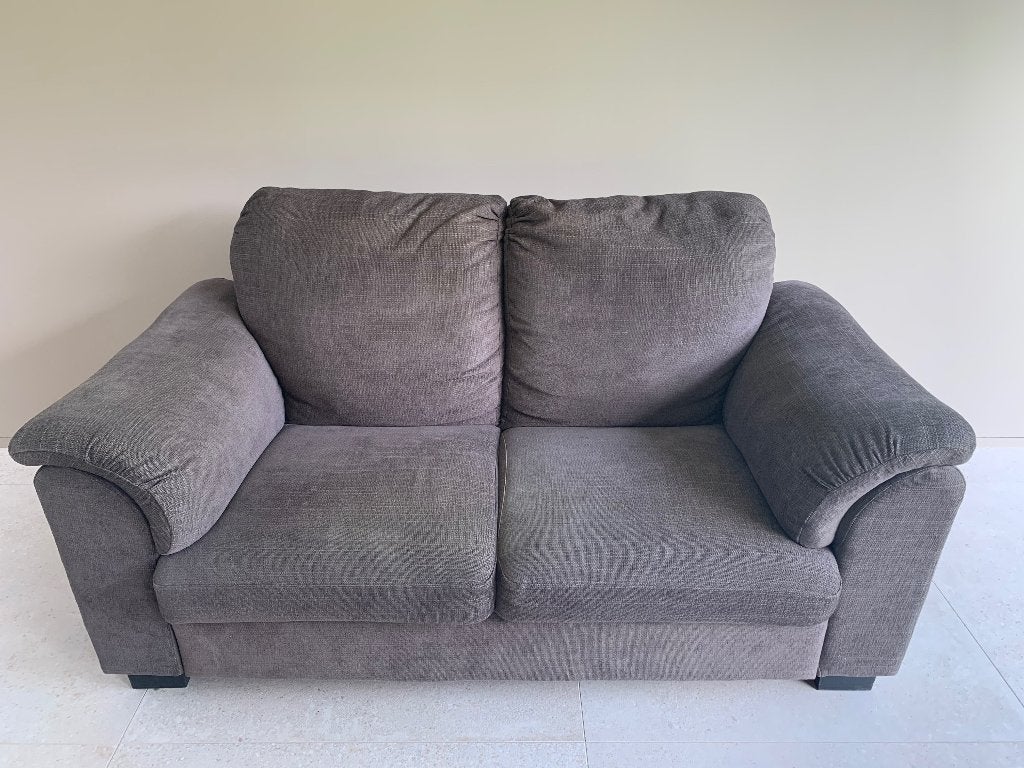 Zetel/bank tweezit, Huis en Inrichting, Zetels | Zetels, Ophalen, Gebruikt, Minder dan 75 cm, Tweepersoons