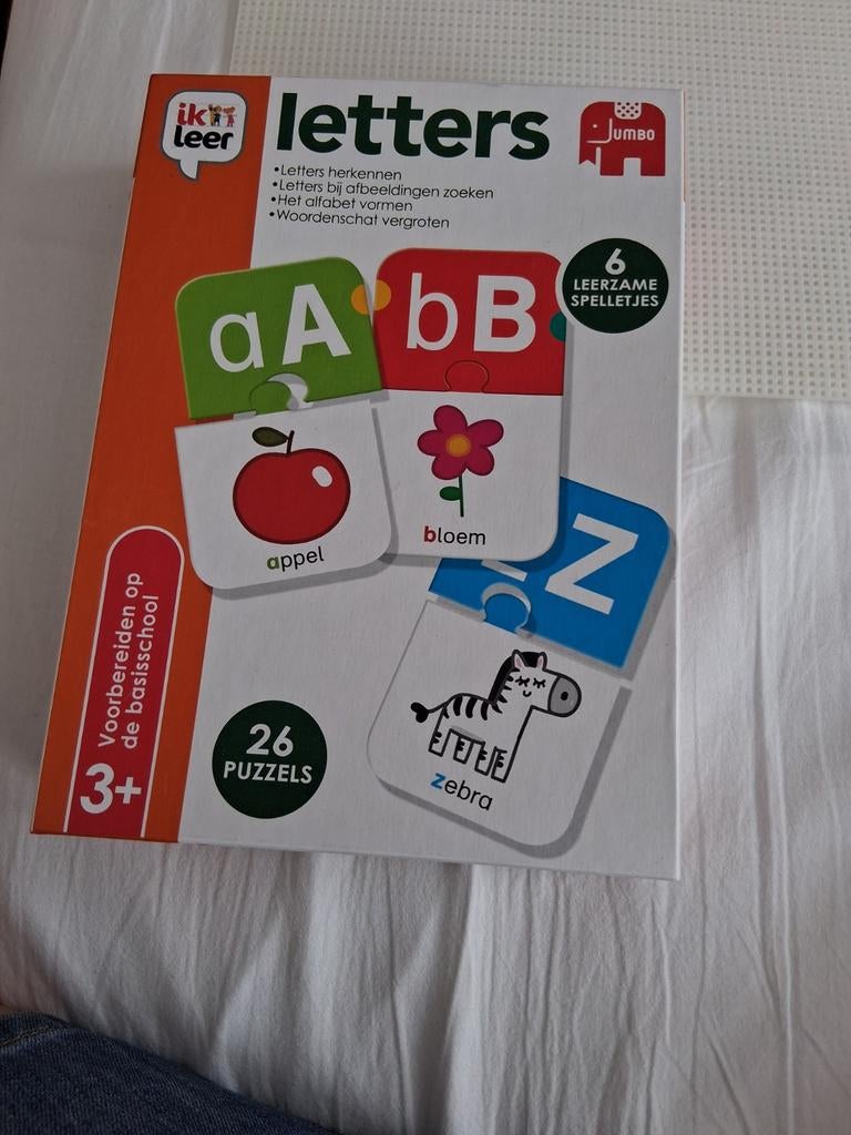 Ik leer letters van jumbo 3+ 26 puzzels, Ophalen