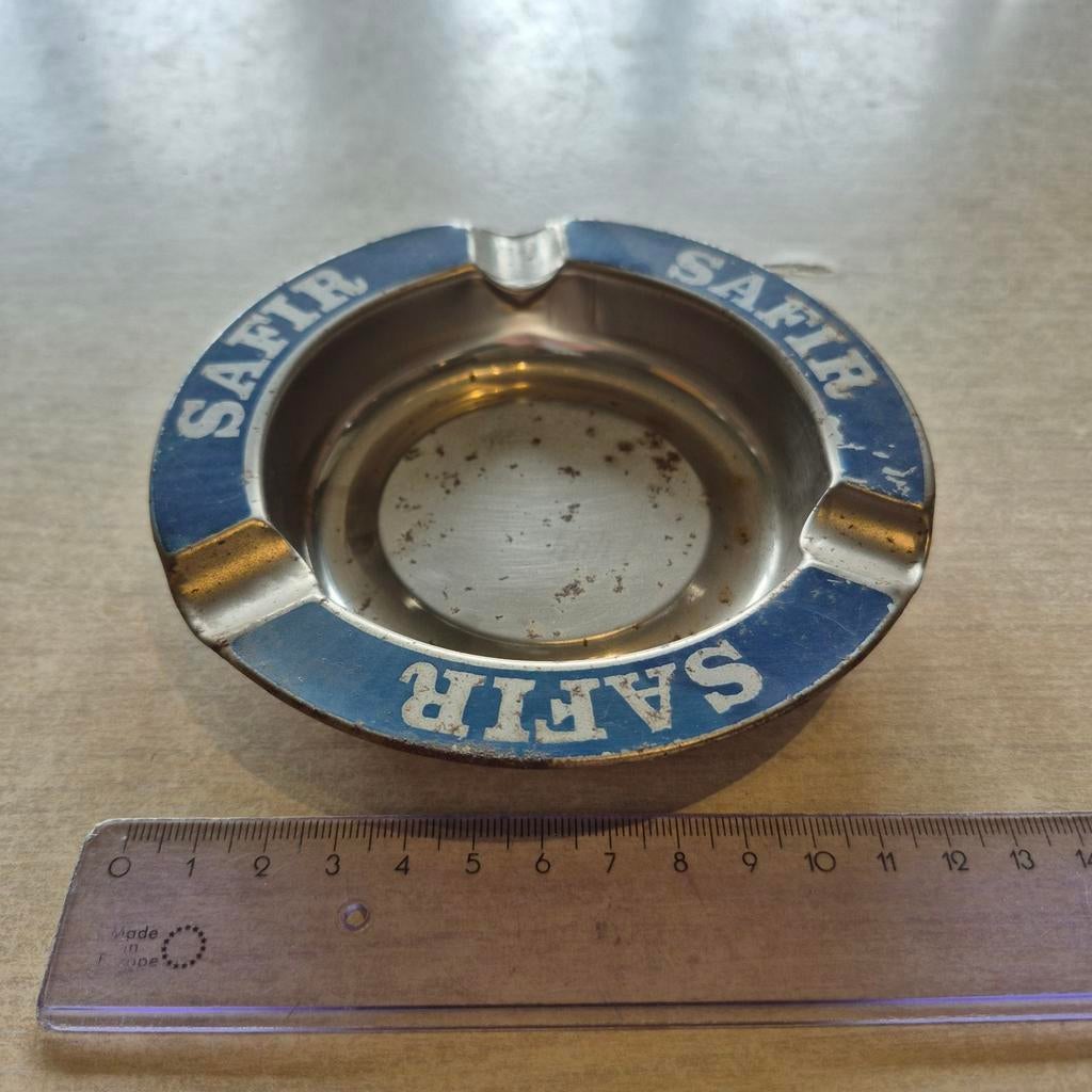 Safir oude asbak, Verzamelen, Biermerken, Ophalen