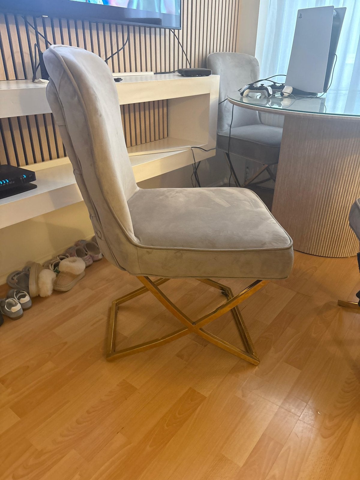 À vendre : Table à manger + 4 chaises – 700 €, Maison & Meubles, Enlèvement, Comme neuf