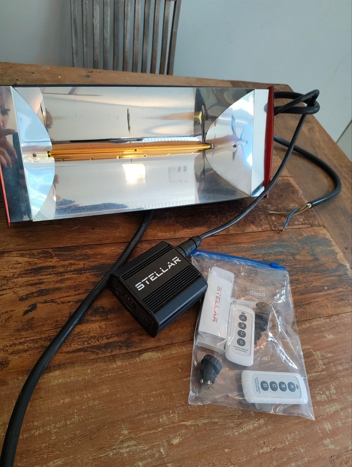 Stellar Infrarood terrasverwarmer, Enlèvement, Utilisé, Électrique, Mur