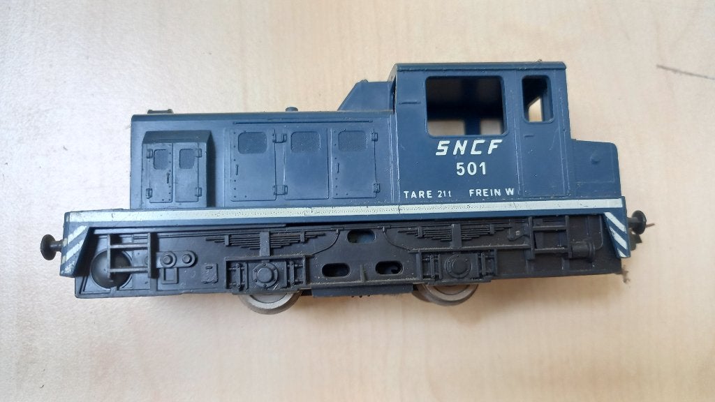 Lima kleine locomotief - SNCF 501, Hobby en Vrije tijd, Ophalen of Verzenden, Gebruikt, Locomotief, Lima