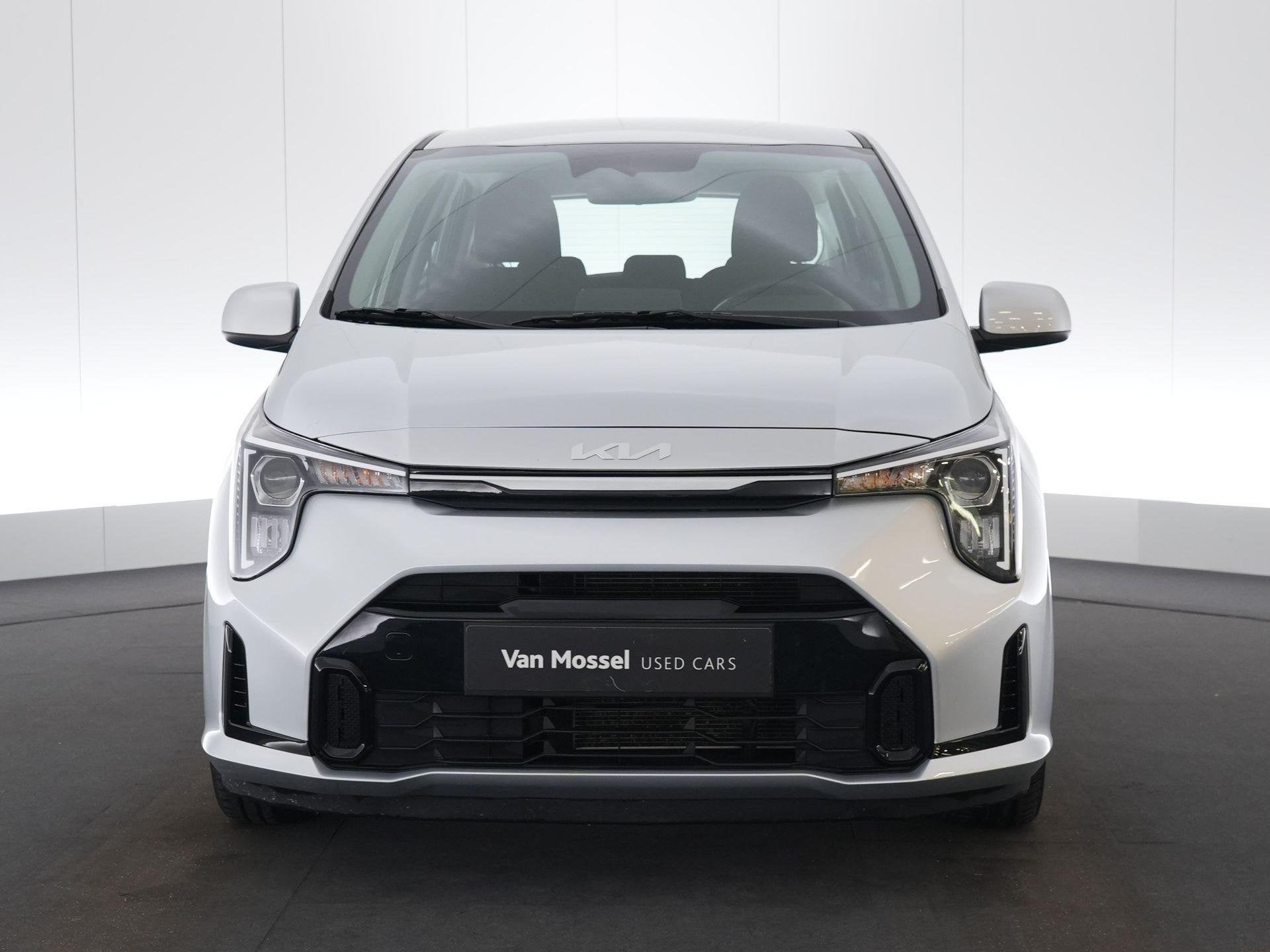Kia Picanto 1.0 GDI ISG 63 AMT Pulse, Auto's, Kia, Stof, Gebruikt, Zwart, 46 kW