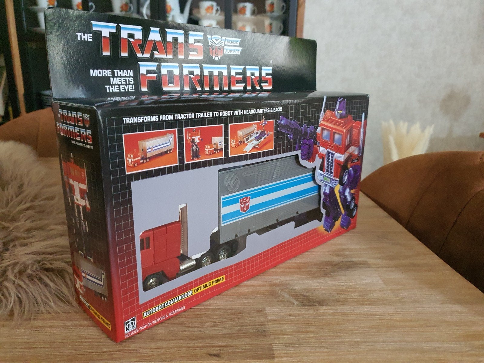 Transformer optimus prime takara, G1, Enlèvement