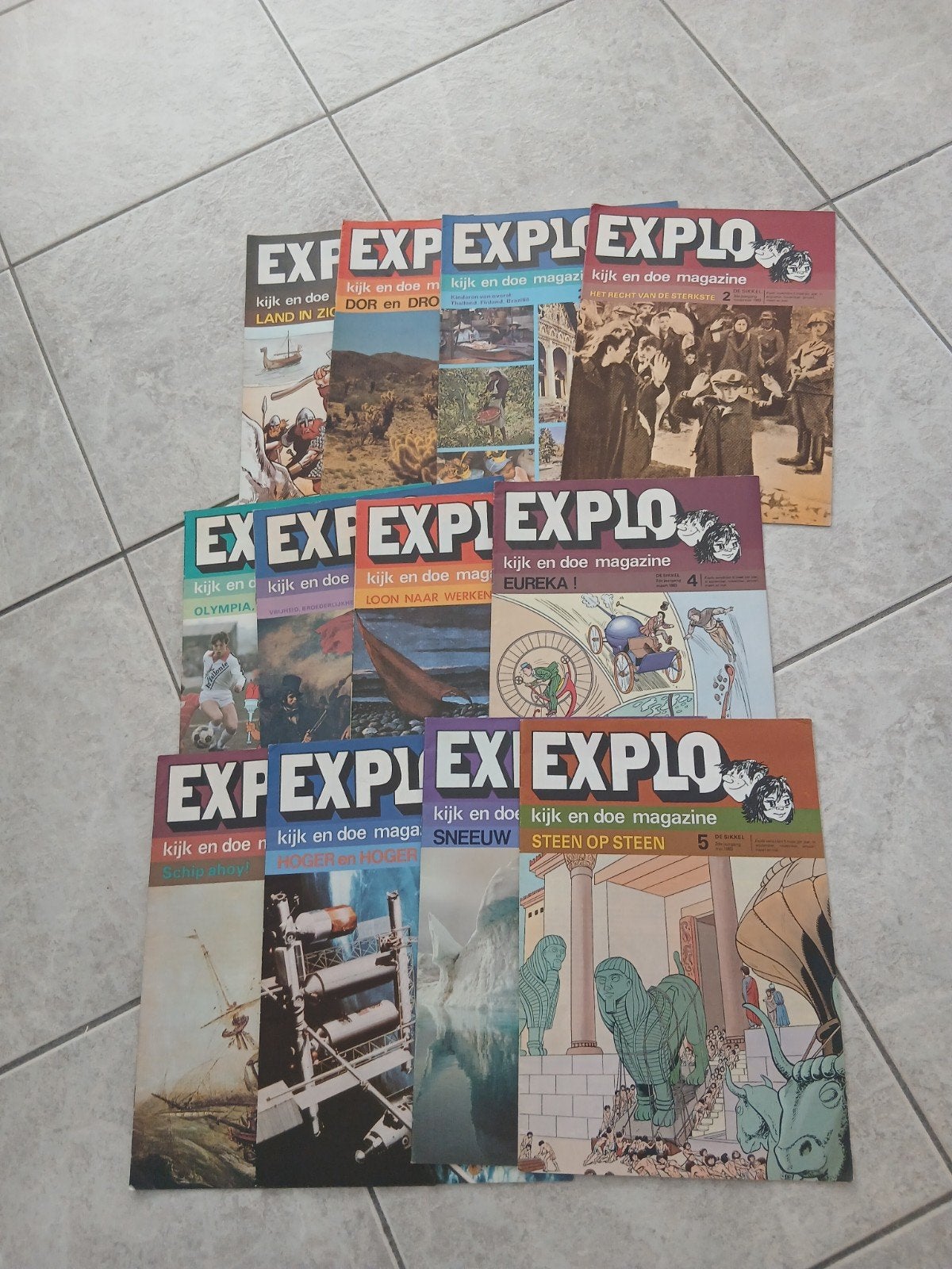 Tijdschriften Explo De Sikkel, Ophalen of Verzenden, Zo goed als nieuw