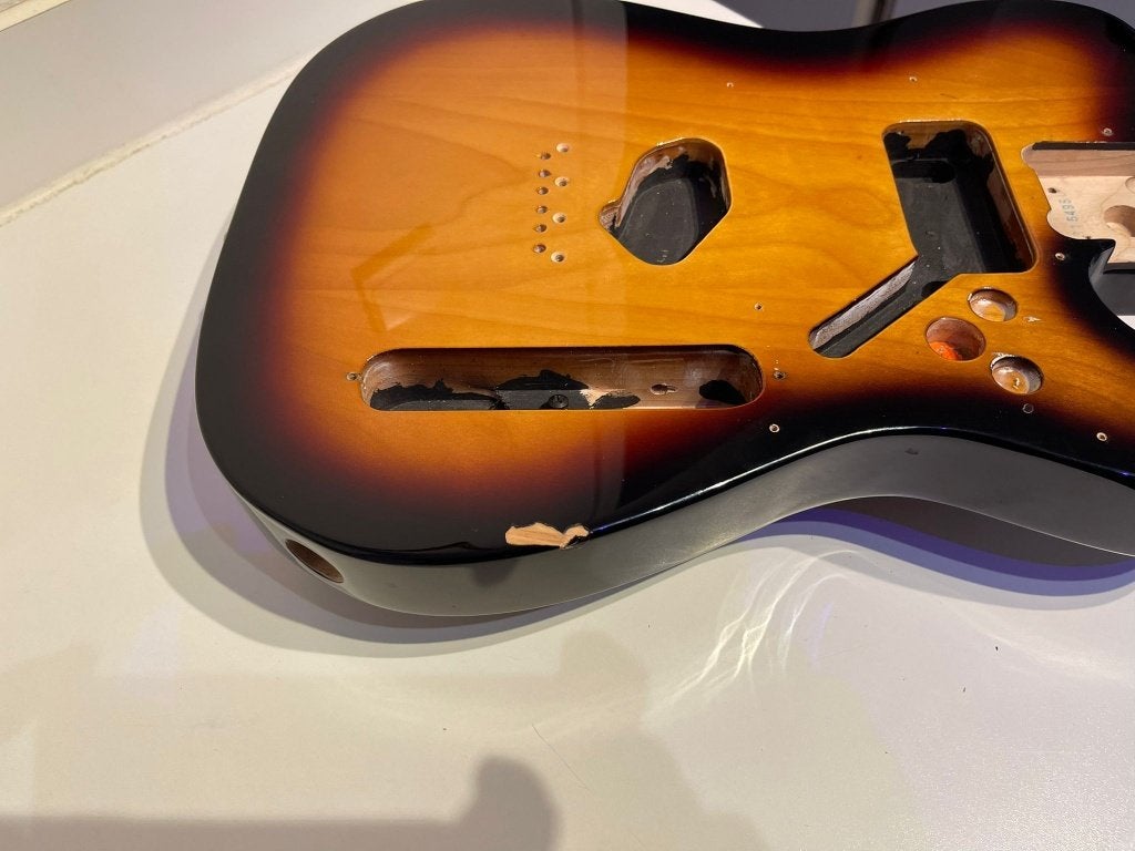 Fender Mexico body voor uw project, Muziek en Instrumenten, Ophalen, Gebruikt