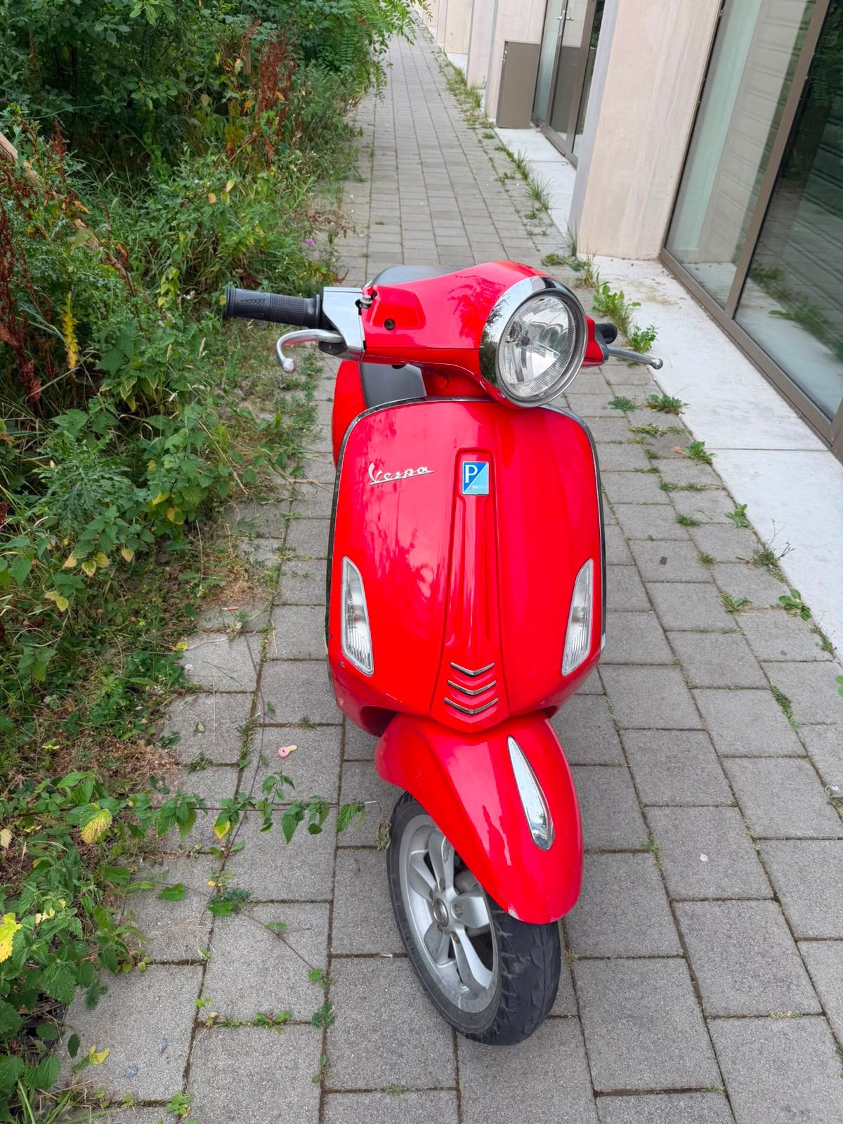 moto vespa b, Ophalen, Gebruikt, Klasse B (45 km/u), Benzine
