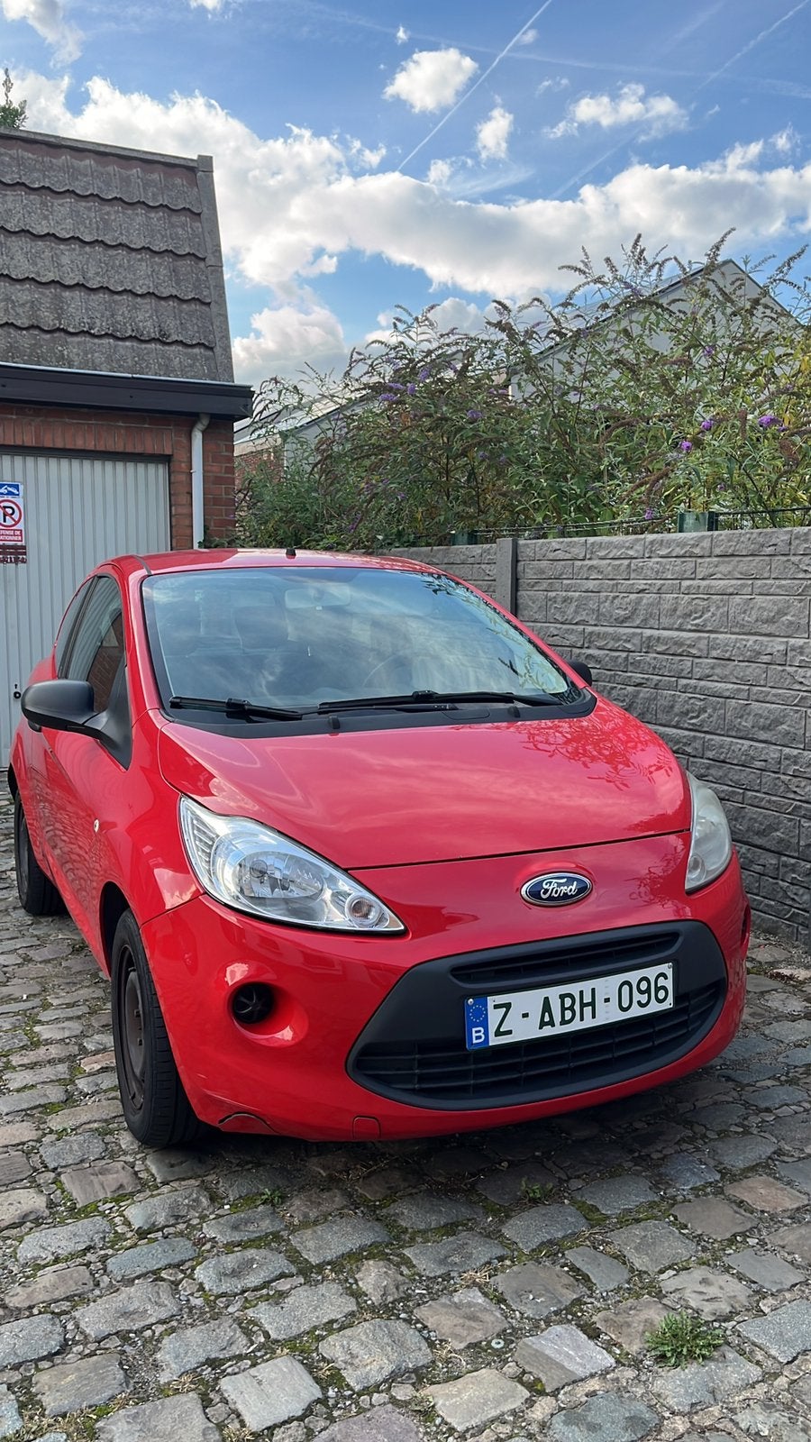 Ford ka 1.2 essence 2012, Auto's, Ford, 4 cilinders, Ka, Bedrijf, Grijs