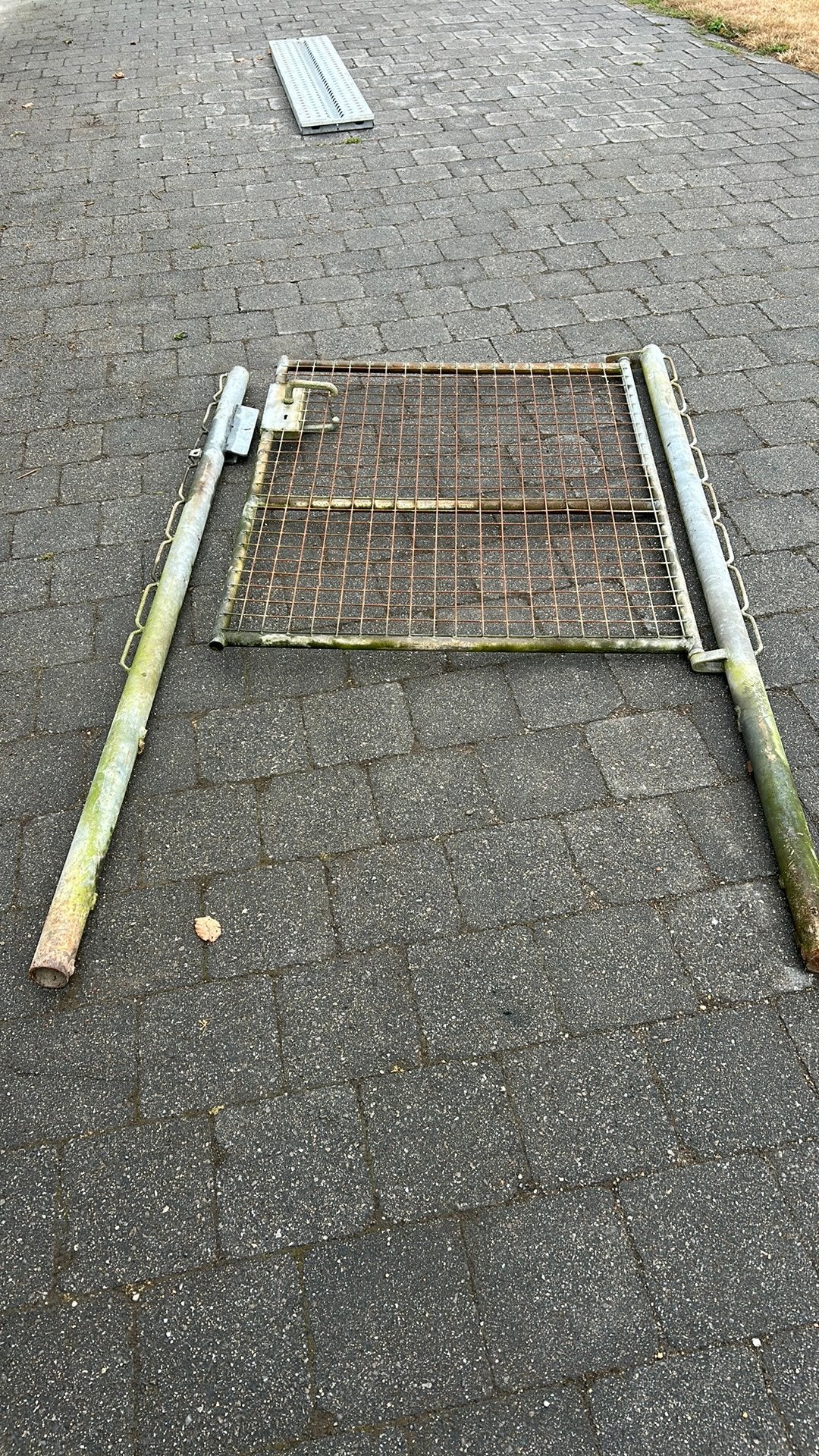 Poortje, Ophalen, Gebruikt, IJzer