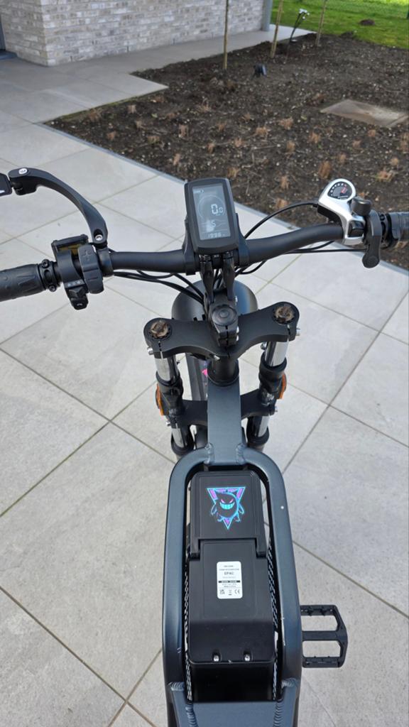 Fatbike ekx21, Ophalen